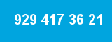 929 417 36 21 929 417 36 21